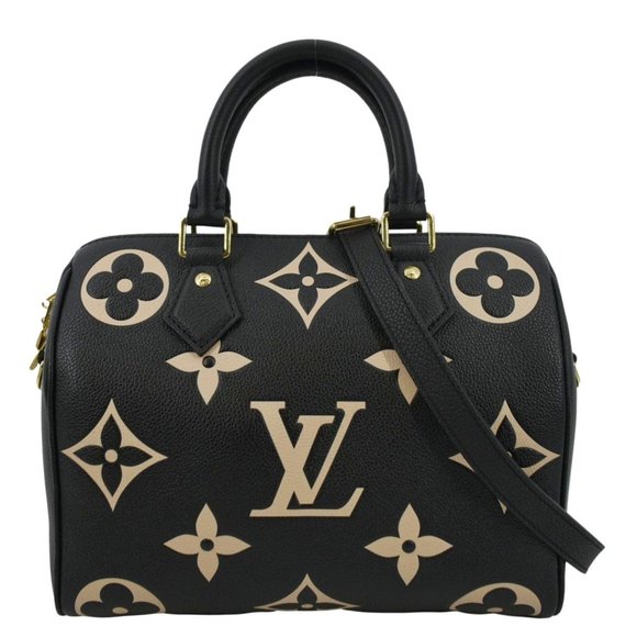 Louis Vuitton Handbags - LOUIS VUITTON  Speedy 25 Bandouliere Monogram Empreinte Leather Crossbody Bag